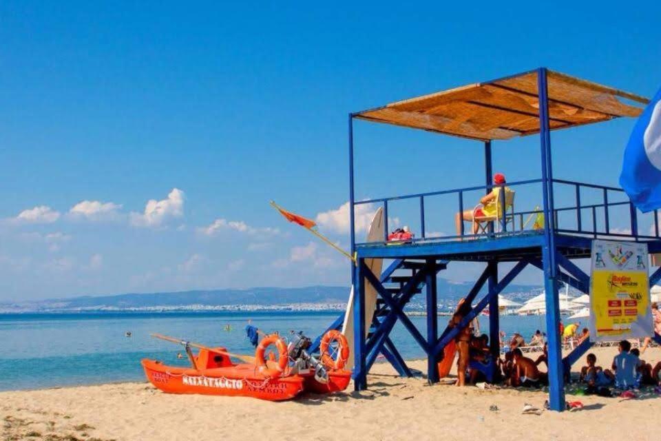 Apartment By The Sea,Neoi Epivates Beach, Thessaloniki Neo Epivates Exterior foto